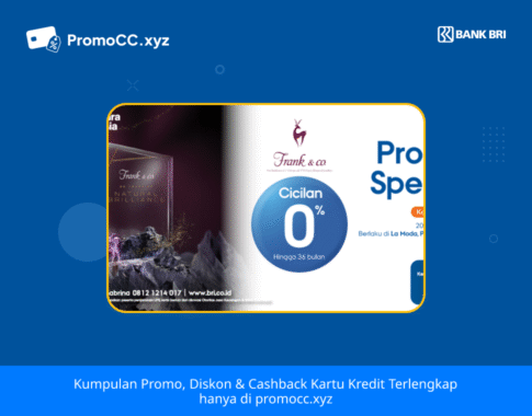 Promo Kartu Kredit BRI Belanja Frank & Co Spesial