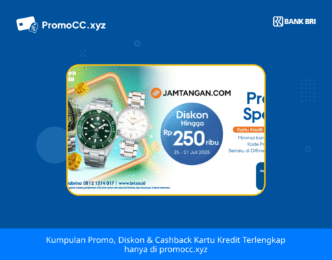 Promo Kartu Kredit BRI Belanja Jam Tangan Payday