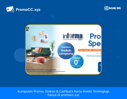 Promo Kartu Kredit BRI Belanja: Spesial di Informa Cianjur
