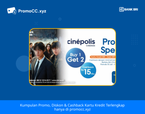 Promo Kartu Kredit BRI Belanja: Spesial Film di Cinepolis