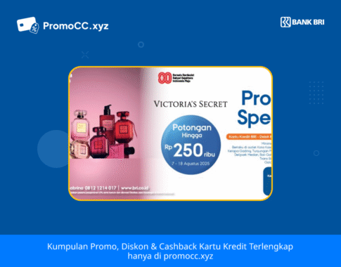 Promo Kartu Kredit BRI Belanja: Victoria’S Secret Bombshell