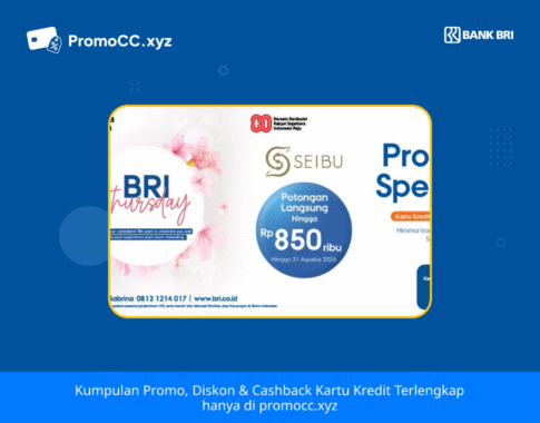 Promo Kartu Kredit BRI: Spesial Seibu Thursday!