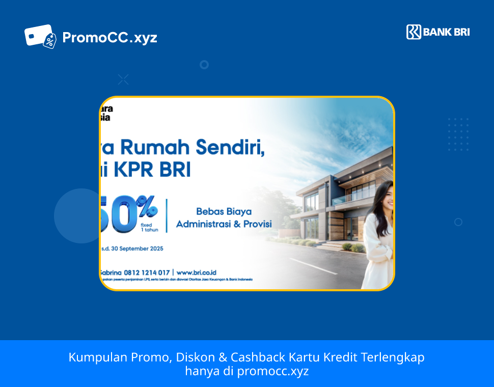 Promo KPR BRI: Suku Bunga Eksklusif Developer Rekanan - Bank Rakyat Indonesia - Bank Rakyat Indonesia