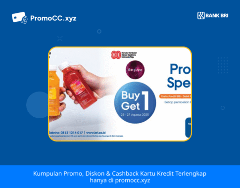 Promo Rejuve: Promo Kartu Kredit BRI Belanja, Buy 1 Get 1!