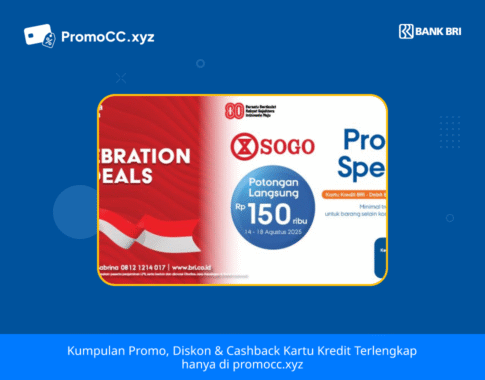 Promo Sogo: Diskon Kartu Kredit BRI