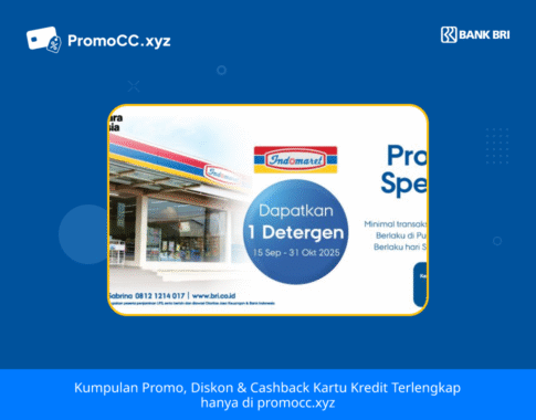 Promo Indomaret: Promo Kartu Kredit BRI Belanja Detergen
