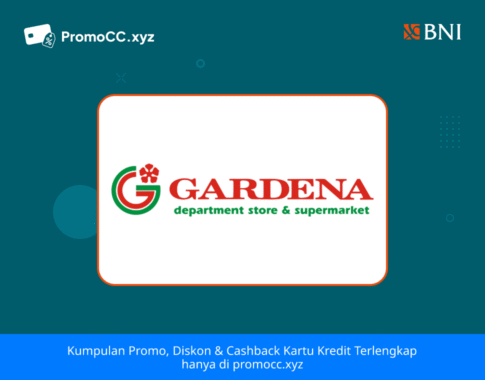 Promo Kartu Kredit BNI Belanja di Gardena Yogyakarta