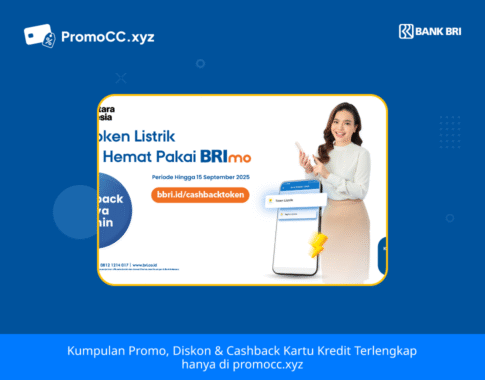 Promo Kartu Kredit BRI Belanja: Cashback Token Listrik di BRImo