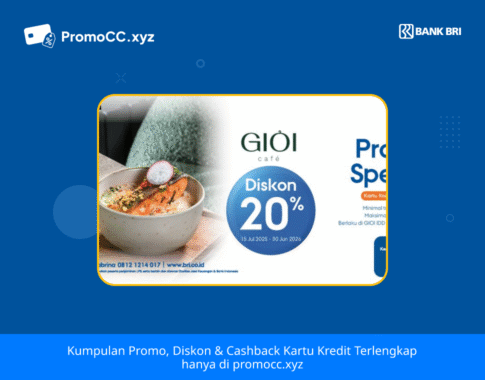 Promo Kartu Kredit BRI Belanja di GIOI Cafe