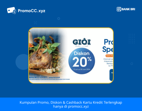 Promo Kartu Kredit BRI Belanja di GIOI Spesial Diskon