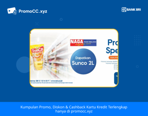 Promo Kartu Kredit BRI Belanja di Naga Swalayan