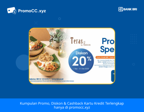 Promo Kartu Kredit BRI Belanja di Teras by Plataran