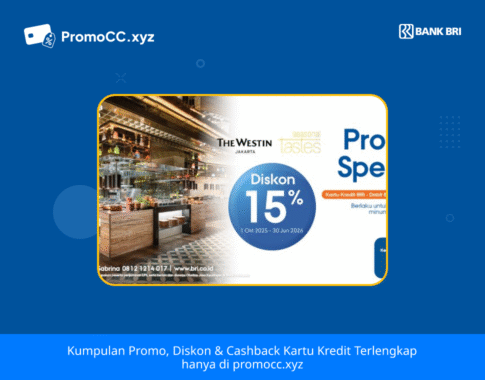 Promo Kartu Kredit BRI Belanja di The Westin Seasonal Tastes