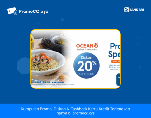 Promo Kartu Kredit BRI Belanja: Diskon Ocean 8