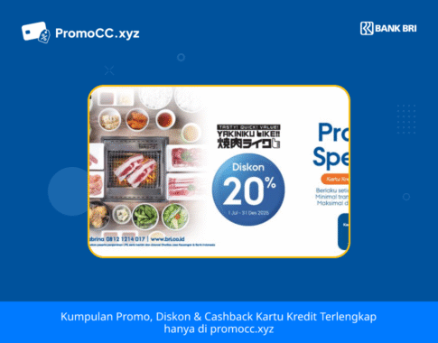Promo Kartu Kredit BRI Belanja: Diskon Yakiniku Like