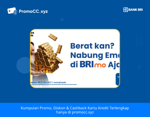 Promo Kartu Kredit BRI Belanja: Investasi Emas di BRImo!