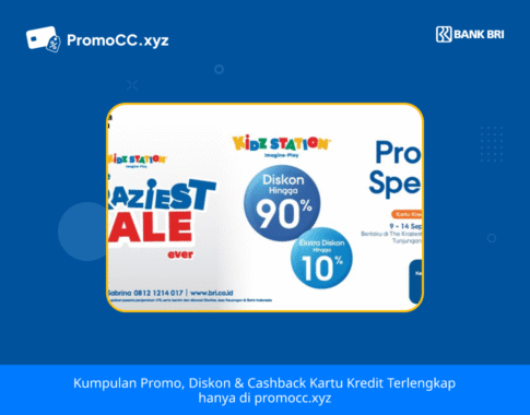 Promo Kartu Kredit BRI Belanja: Kidz Station Kraziest Sale