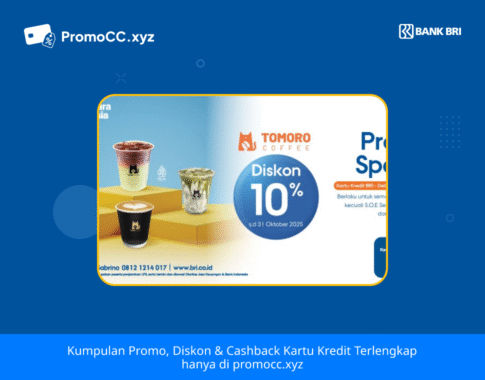 Promo Kartu Kredit BRI Belanja: Spesial di Tomoro Coffee