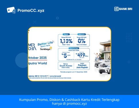 Promo Kartu Kredit BRI: Consumer Expo 2025 Surabaya