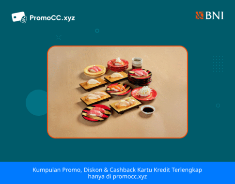 Promo Kartu Kredit BNI: Diskon Kappa Sushi Hingga Rp150.000