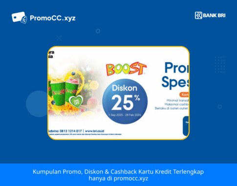 Promo Kartu Kredit BRI Belanja: Diskon 25% di Jabodetabek